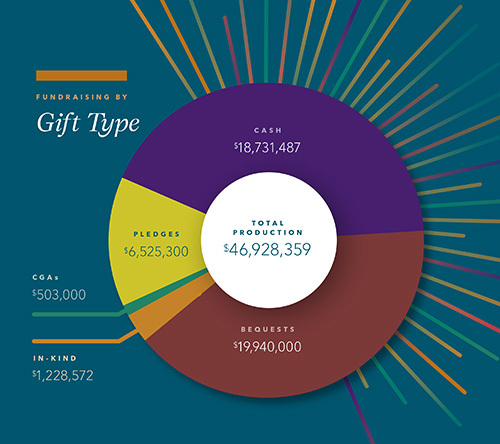 HonorHealth Foundation Annual Report 2024 - Financials - by Gift Type