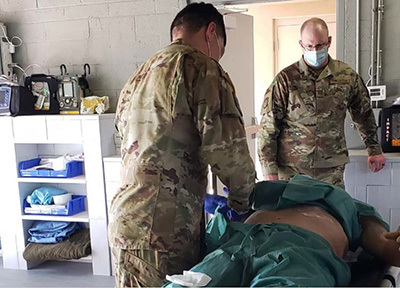 HonorHealth Foundation 2025 Military Partnership Impact Report - patient simulation