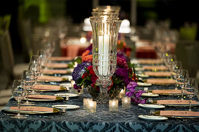 Honor Ball 2024 event photo - elegant table
