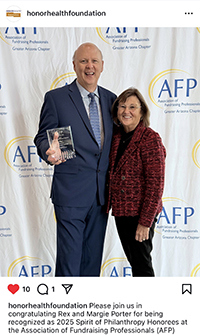 Philanthropy in Action - January 2026 - Porters AFP Award